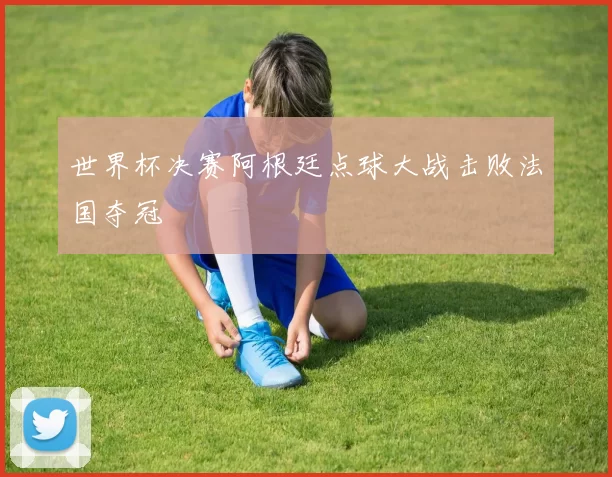 世界杯决赛阿根廷点球大战击败法国夺冠